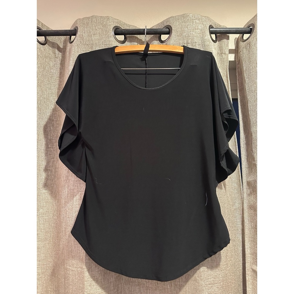 Like New Jm Fleurette Chic Olive Women's Blouse